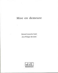 Mise en demeure - Jean-Philippe Reverdot, Bernard Lamarche-Vadel